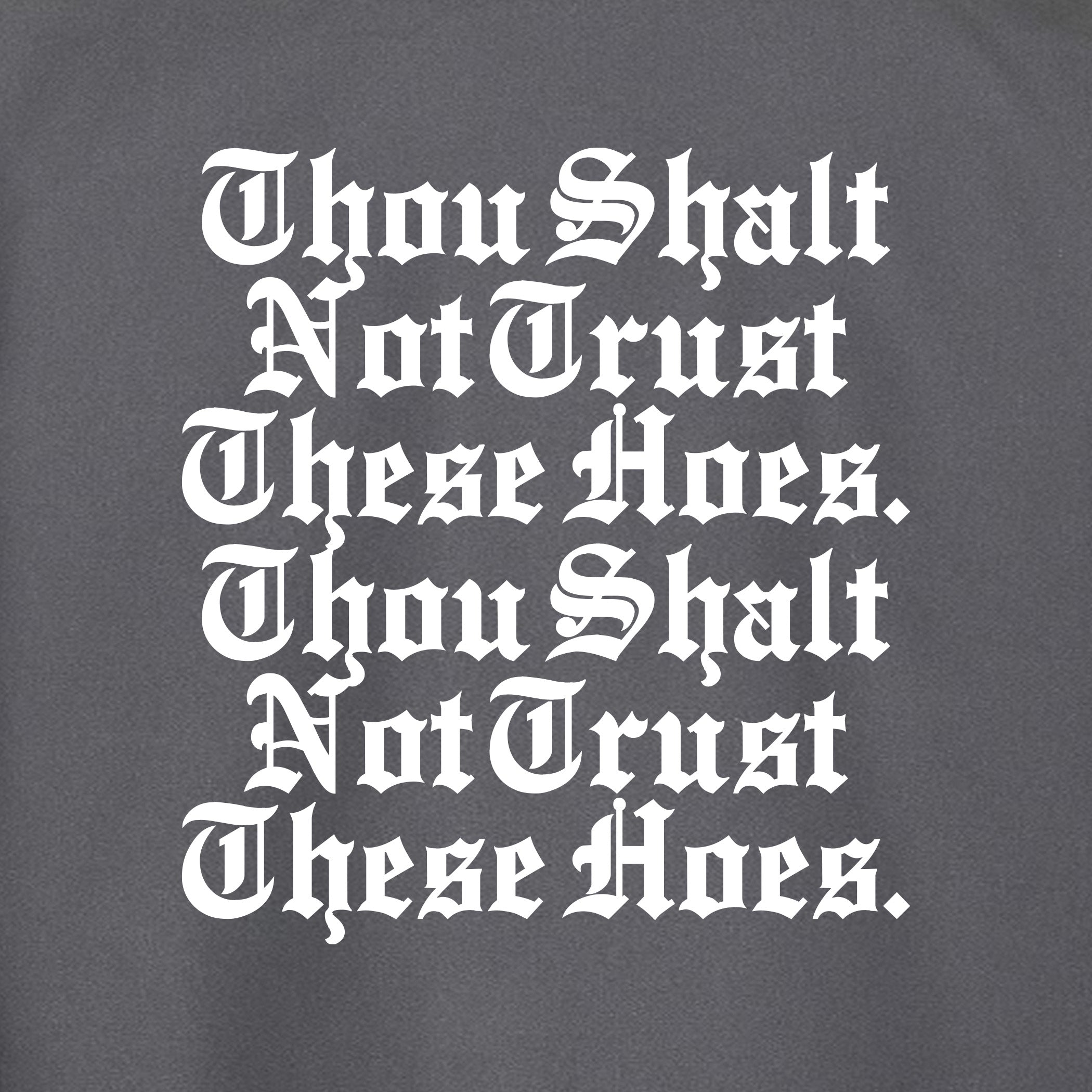 Thou Shalt - Jacket