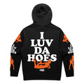 I Luv Da Hoes (Orange Print) - Pullover Hoody