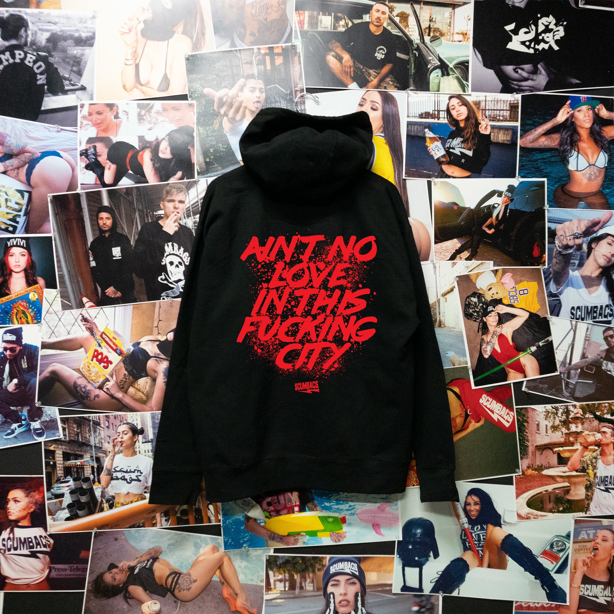 Ain't No Love - Pullover Hoodie (C)