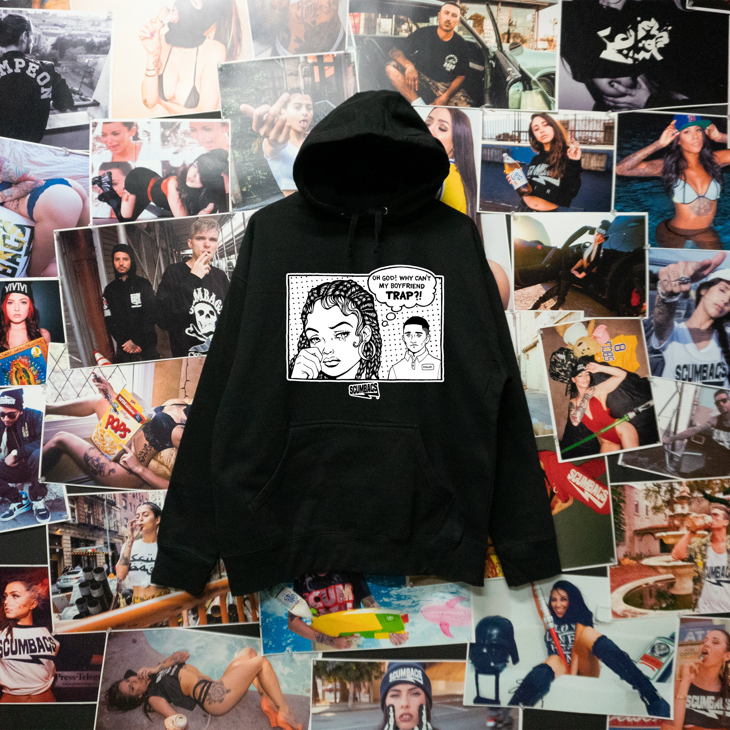 Trap Baby - Pullover Hoodie (C)