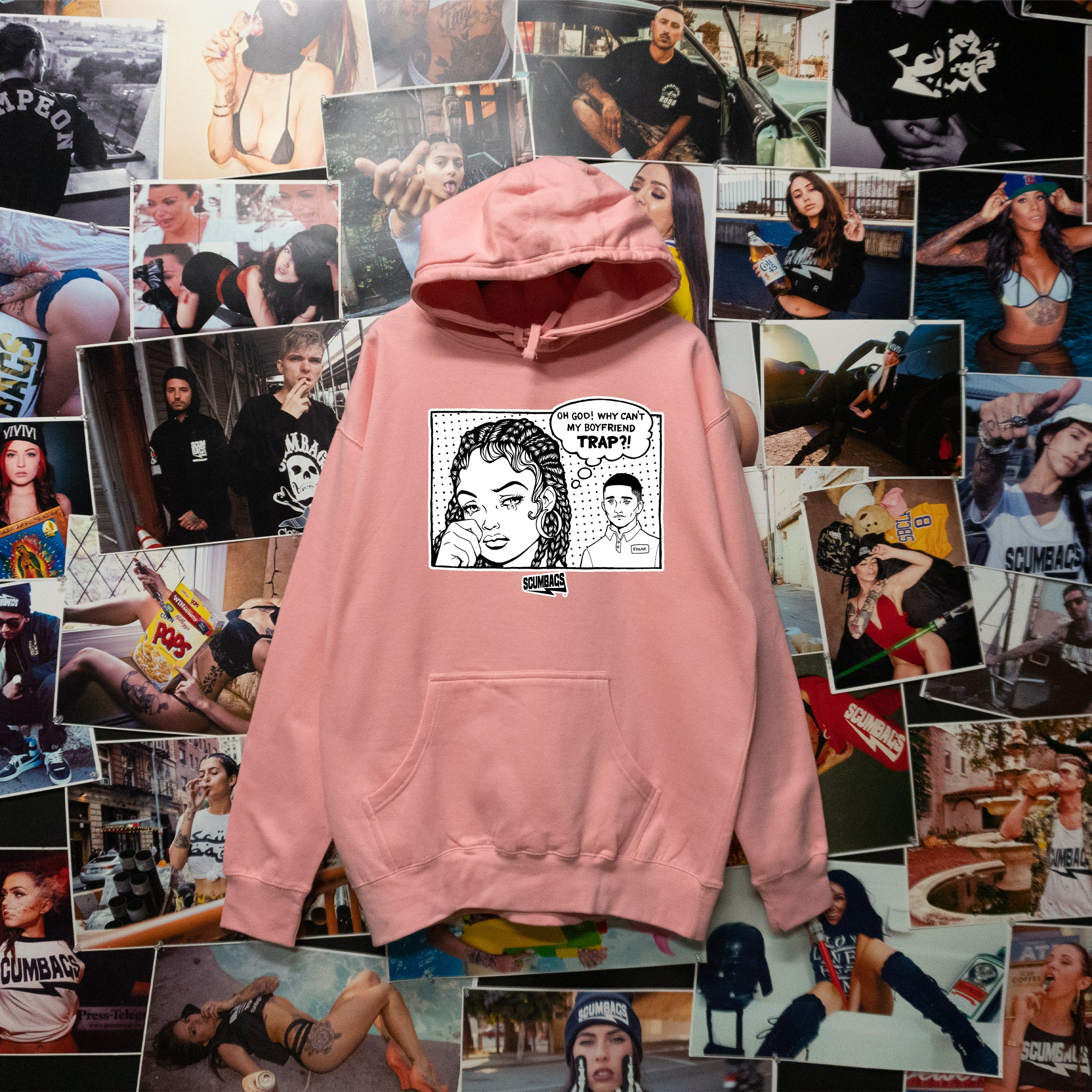 Trap Baby - Pullover Hoodie (C)